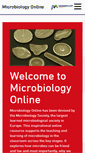 Mobile Screenshot of microbiologyonline.org